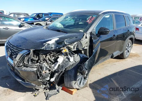 2022 Nissan Rogue Sv Fwd из США, поврежденный, VIN 5N1BT3BA8NC732014